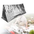 thumbnail image 4 of Sailing Manta de supervivencia al aire libre – Paquete de 5 reservas de calor de emergencia reflectantes impermeables para camping, senderismo, rescate en terremotos y suministros de primeros auxilio, 4 of 12