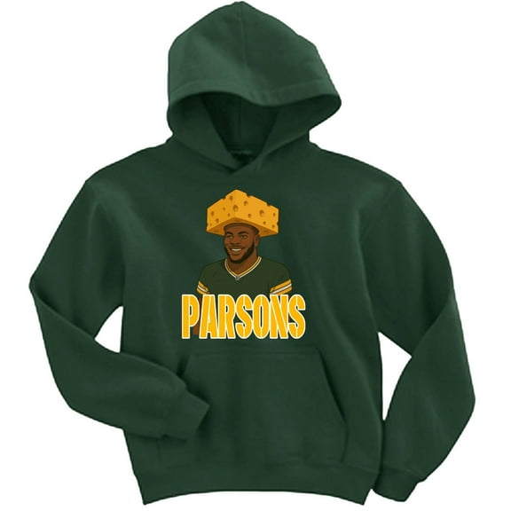 Micah Parsons Green Bay Cheesehead Hooded Sweatshirt Hoodie