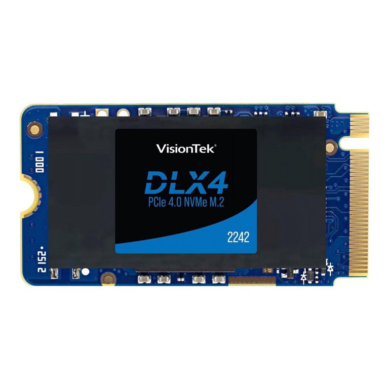SSD m.2 NVMe 256GB×2 512GB×1 VisionTek DLX4 512 GB Solid State Drive - M.2 2242 Internal - PCI
