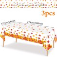 thumbnail image 4 of Nappe Jetable de l'Action de Grâce, Nappe Rectangulaire en Plastique Imperméable Thème Automne Action de Grâce pour Décoration de Table de Fête de Récolte, 4 of 5