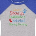 thumbnail image 4 of Inktastic Principal Like Mommy Boys or Girls Baby Bodysuit, 4 of 5