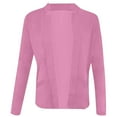 thumbnail image 3 of Women's Blazers and Suit Jackets Hot Pink Casual Professional Pocket Blazer Women's Solid Color Work Outerwear WCJM Women Blending Coats, 3 of 3