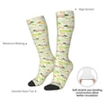 thumbnail image 4 of Fotbe Dachshund Dog Puppy Calcetas Divertidas Estampadas para Hombre y Mujer, Calcetas de Algodón hasta la Rodilla para Caminar, Correr, Enfermería y Embarazo, 4 of 6