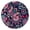 Colorf, variant on Fitted Round Table Cover with Tropical Beach Coral & Fish Pattern - Waterproof Spill-Proof Elastic Tablecloth for Outdoor Use