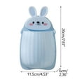 thumbnail image 1 of Punch- Bear Rack Bathroom Wall-mounted Toothbrush Storage Draining Rack Household Bedside Items Storage Box, 1 of 4