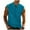 Sky Blue, variant on cocolona Mens Summer Tank Tops Sleeveless V Neck Button T-Shirts Fashion Casual Solid Color Blouses