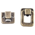 thumbnail image 4 of 4Pcs Iron Antique Hasp Lock for Jewelry Box Suitcase Buckle Vintage Clip Buckle, 4 of 9