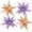 Gingham Piurple Orange, variant on 4psc Pink Yellow Leopard Print Balloons Cheetah Print Balloons Explosion Star Star Burst for Bachelorette Party Decorations Makeup Birthday Party Decorations Jungle Animal Party Decor Supplies