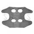 thumbnail image 4 of ZOELNIC S Pet Dog Cat Grooming Hammock Helper Restraint Bag for Bating Nail Trimming Gray, 4 of 7
