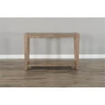 thumbnail image 4 of Pemberly Row 48" Sleek and Modern Wood Sofa Table in Weathered Brown, 4 of 7