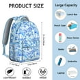 thumbnail image 6 of Waterproof Butterfly Backpack&nbsp;– Stylish Bookbag for School & Travel, Roomy Compartment, Padded Straps, Fashionable Floral Design, 6 of 6