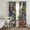 Green, Pink, Yellow, variant on Tropical Plants Sheer Curtains 84 Inch Length 2 Panels Set, Summer Forest Botanical Nature Voile Window Treatment Rod Pocket Curtains Sheers Drapes for Bedroom/Living Room/Kitchen 52"x84"x2