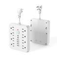 thumbnail image 1 of Usb To Usb C,Usb To Usb C Adapter,14-In-1 Multi-Function Power Board with and Surge Protection Comes with 8 Power Outlets 4 Usb and 2 Type-C Power Outlets for Office Home and Travel, 1 of 2