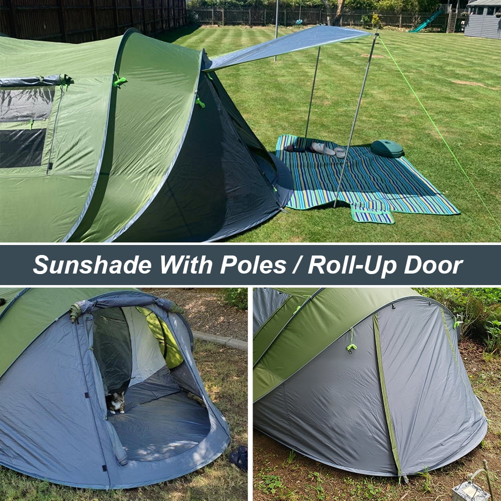 Ayamaya 6 Person Waterproof Camping Pop Up Tent