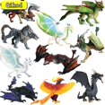 thumbnail image 2 of Figura de juguete de gran tamaño de ciencia ficción, modelo de dinosaurio dragón mágico volador salvaje, figura de acción de PVC, juguete de colección para niños de alta calidad, 2 of 5