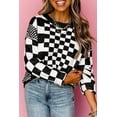 thumbnail image 1 of a.Jesdani Stylish Bold Plaid V-Neck Sweater | Versatile for Every Day, 1 of 8