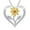 Silver & Yellow, variant on KDSJSXW Silver Prom Jewelry Star Necklace Female Star Diamond Clavicle Chain S925 Sterling Silver Necklace Silver Necklace Prom Jewelry for Women Gold Stacked Necklaces for Women(Silver,One Size)