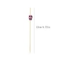 thumbnail image 3 of Under 10 Wine Rack Decoration 50pc Bamboo Pick Buffet Fruit Fork Party Dessert Stick Cocktail Skewer, 3 of 8