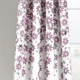 thumbnail image 3 of Alishomtll Modern Purple Flowers Light Filtering Curtains, 52 x 84 in (2 Panels), 3 of 7