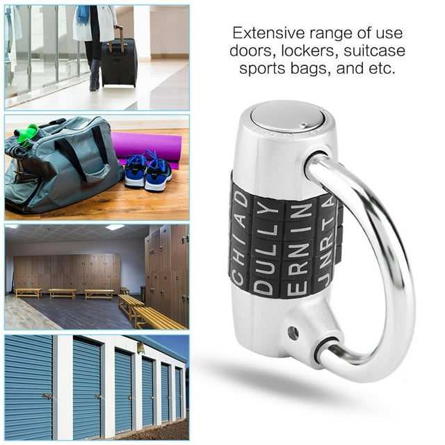 Password Digit Code Combination , Password Lock, Security Code Lock Dial Smart Security For Anti-theft Access Control Gym Locker Home