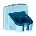 thumbnail image 1 of Soporte para secador de pelo, soporte de pared autoadhesivo, almacenamiento, organizador, soporte para secador de pelo sin perforación, estante para Azul, 1 of 5