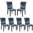 thumbnail image 4 of Dining Chairs Set of Parsons Style Linen   Chairs with  Back  for Round Kitchen Table or Small Dining Room Comfortable &; Stylish, 4 of 6