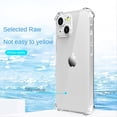 thumbnail image 2 of Carcasa transparente a prueba de golpes para IPhone, funda protectora de lujo para IPhone 13, 14, Pro Max, 12, 11 Pro, X, Xs, XR, Max, 7, 8 Plus Fivean unisex, 2 of 2