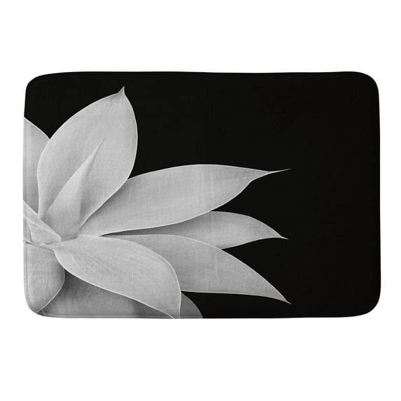 Society6 Anita'S & Bella'S Artwork Agave Finesse 2 Tropical Decor Bath Mat 34" x 21"