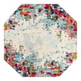 thumbnail image 3 of Unique Loom Chromatic Collection Area Rug - Joyous (7' 11" Octagon Multi/Blue), 3 of 7