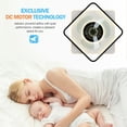 thumbnail image 5 of Oaks Aura 19.2 inch Square Low Profile Ceiling Fan with Remote Control and LED Light., 5 of 8