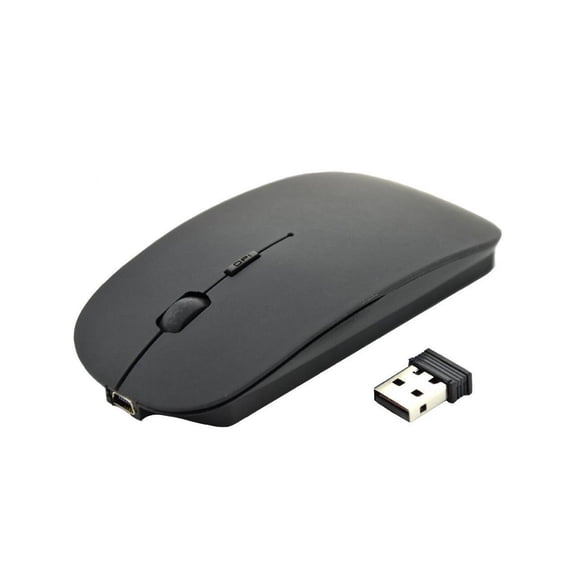 Hot thin small Wireless Mouse 2.4Ghz Mouse For gift 1200CPI/1800CPI for Windows98se/ WindowsME/ Windows2000/WindowsXP/ Windows2003/ Mac(Black)