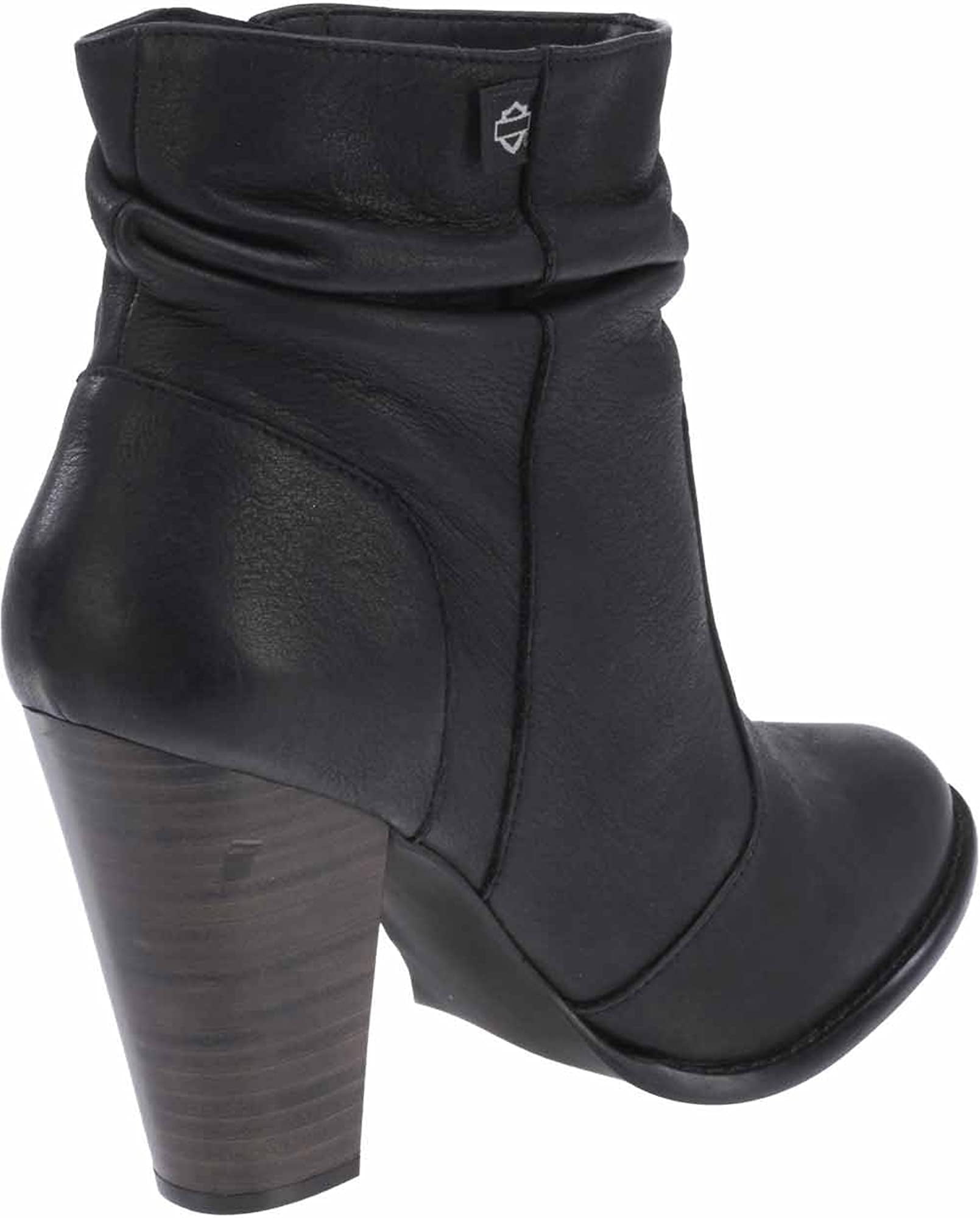 Ladies Harley Davidson Leather Ankle Boots Stonebrook 