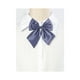 thumbnail image 5 of CORBATA UNIFORME CON LACO AJUSTABLE PREHECHO INSPIRE CHIC PARA MUJERES A RAYAS 4.33" x 5.51" AZUL MARINO, 5 of 5