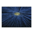 thumbnail image 1 of Nature Cutting Board, Full Moon Depiction in Woods Star Night Heavenly Lunar Treetops up Space Universe Art, Decorative Tempered Glass Cutting and Serving Board, Small Size, Blue, by Ambesonne, 1 of 1