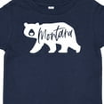 thumbnail image 4 of Inktastic Montana White Bear Silhouette Boys or Girls Baby T-Shirt, 4 of 5
