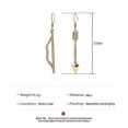 thumbnail image 4 of Gothic Asymmetrical Bow and Arrow Drop Earrings Women Girls Personalized Retro Gothic Bow and Arrow Hook Earrings------Product code 64760, 4 of 4