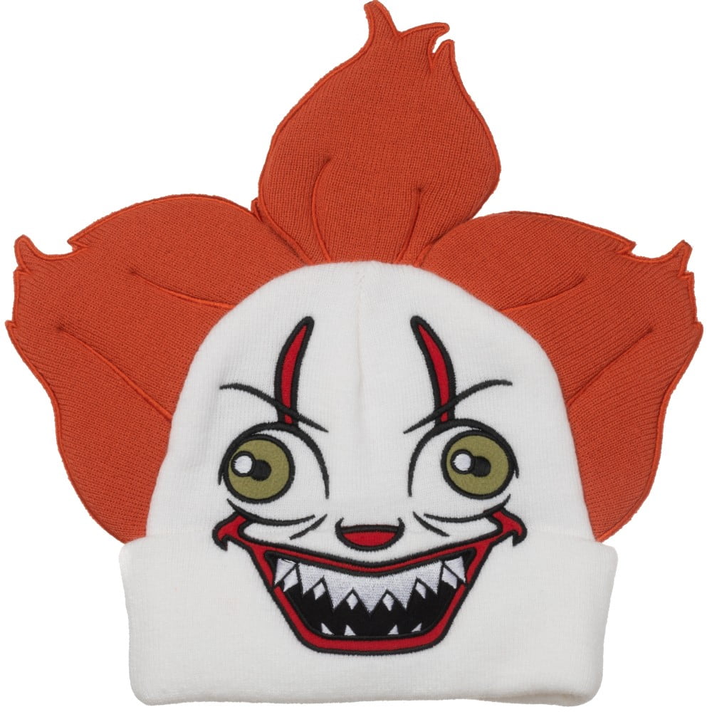 IT Pennywise Clown Big Face Beanie 