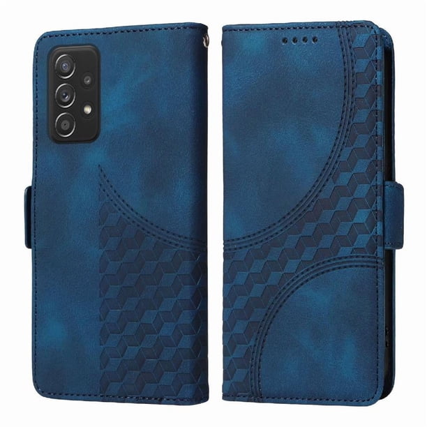 Funda GANGXUN para Samsung Galaxy A52 4G/5G con diseño acolchado elegante, cuero PU, protección total y ajuste preciso