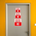 thumbnail image 5 of Square Plus Receiving Dock Right Arrow Wall or Door Sign | Health & Safety Warehouse Business Signage - Medium, 5 of 9