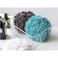 thumbnail image 5 of 2Pcs Fuzzy Ball Hand Towel, Soft, High Absorbent, Microfiber, for Instant Drying of Hands, for Home,Kitchen,Bathroom, Washstand, Powder Room Gadgets (Blue), 5 of 7