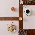 thumbnail image 3 of Pale Mauve Eco-Friendly Chambray Fine Ribbed Placemat 6 Piece, 3 of 3