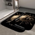 thumbnail image 2 of 1pc Skull with Arrows Absorbent Non-Slip Bathroom Thickened Flannel Rug Decor,Soft,Quick Drying,Suitable For Indoor/outdoor Use,Bathrooms,Bedrooms,Kitchens,Terrace,Laundry Rooms,16"x24", 2 of 9