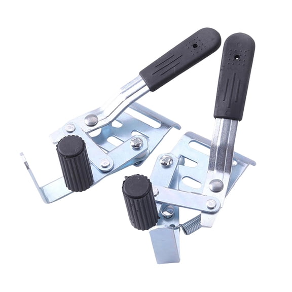 2 Pieces Wheelchair Handbrake Brake Assembly Spare Parts Galvanized Material for Professional Repair on Most Wheelchairs
