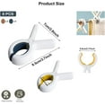 thumbnail image 3 of czcpp-8PCS Beach Towel Clips, Towel Clips for Sun Loungers Large Beach Towel Clips Strong Grip Clothes Pegs Non-Slip Towel Pegs for Sun Lounger Washing Line Laundry Pool Chairs Sunbeds, 3 of 4