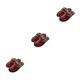 thumbnail image 5 of Zapatillas de casa Minnieouse Suministros de invierno Hombre Mujer Vino Rojo 25, 5 of 6