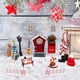 thumbnail image 5 of Juego de decoración de Navidad de cabaña miniatura 1:12, escena de Navidad de cabaña, puerta de elfo de Navidad, miniatura de casita de muñecas, 5 of 7