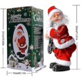 thumbnail image 3 of Electric Santa Claus toy hip-shaking dancing Santa Claus dolls children's gift guitar, 3 of 3