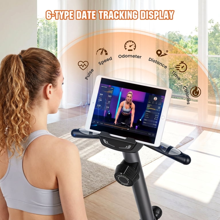 Naipo Recumbent Exercise Bike, 300 Lb Capacity photo 3