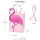 thumbnail image 2 of Bolsas de regalo Cheerland Flamingo, 8 unidades, bolsas rosas para regalos de fiesta, 2 of 7
