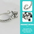 thumbnail image 4 of Open Rings Knuckle Rings Midi Rings Tiger Wrap Ring Toe Rings Stacking Rings, 4 of 8